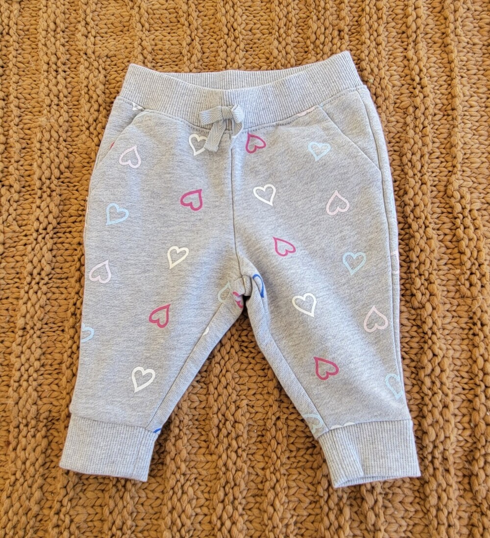 New Janie and Jack Sweater Jogger Pants 6 To 12 Months